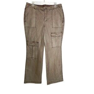 Free People The Thing Is Low Rise Utility Pants Size 12